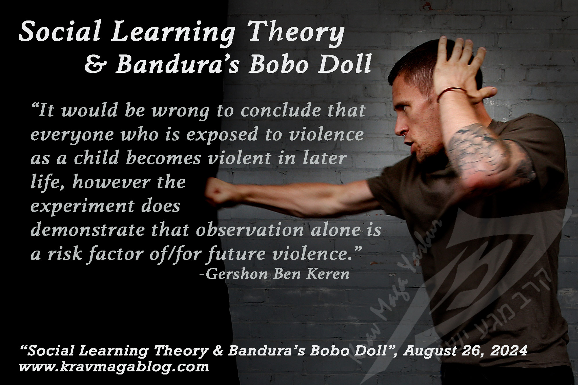 Blog About Social Learning Theory & Bandura’s Bobo Doll